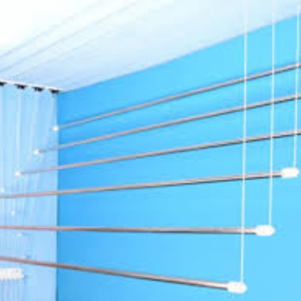 (Model 6) Ceiling-Mounted Clothes Drying Rack