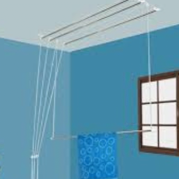 (Model 3) Ceiling-Mounted Clothes Drying Rack