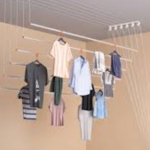 (Model 5) Ceiling-Mounted Clothes Drying Rack